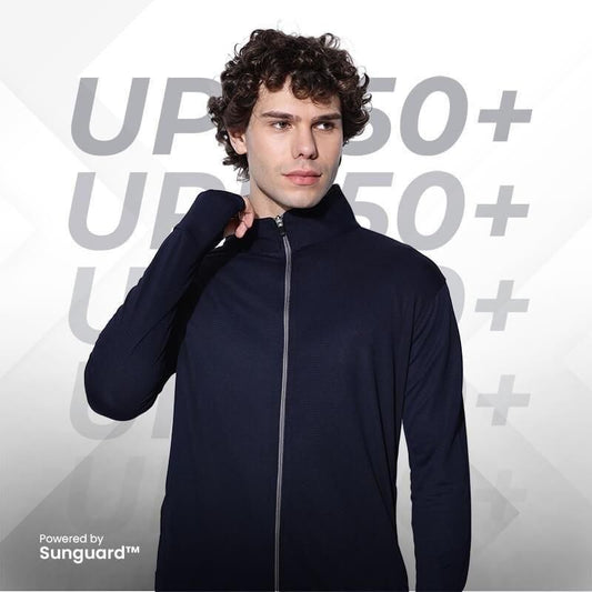 Lightweight Sunscreen Jacket with UV Protection for Men